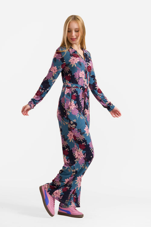 Bella Jumpsuit | Orientalischer Vogel