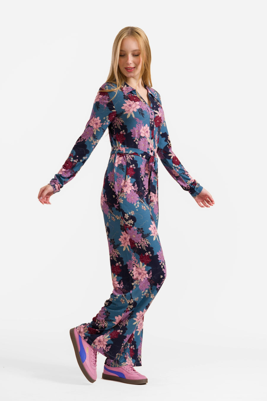 Bella Jumpsuit | Orientalischer Vogel