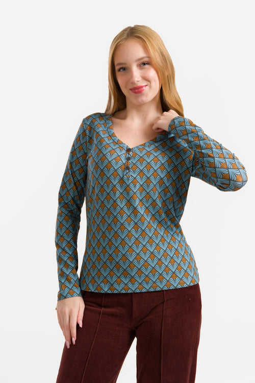 Natalie Top | Dschungelgrüne Blume