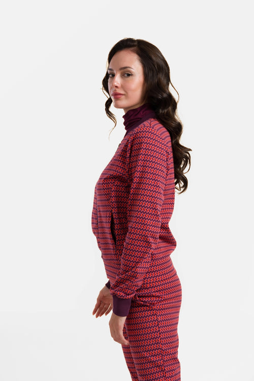 Nora Bomberjacke | Jacquard