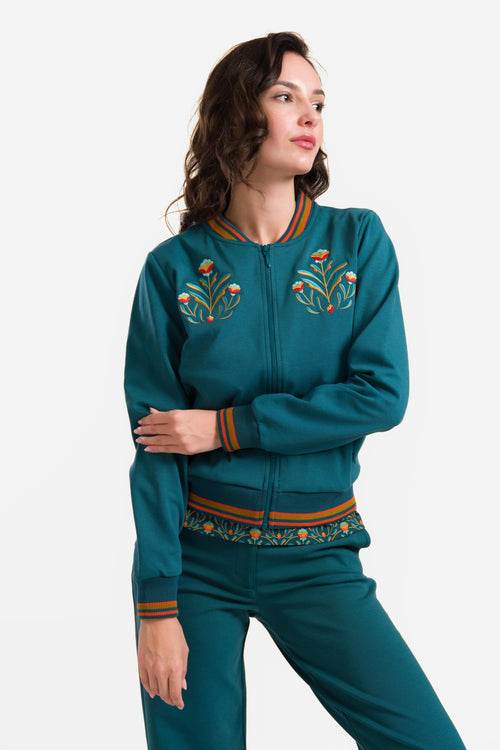 Nora Bomberjacke | Punta Di Roma Petrol