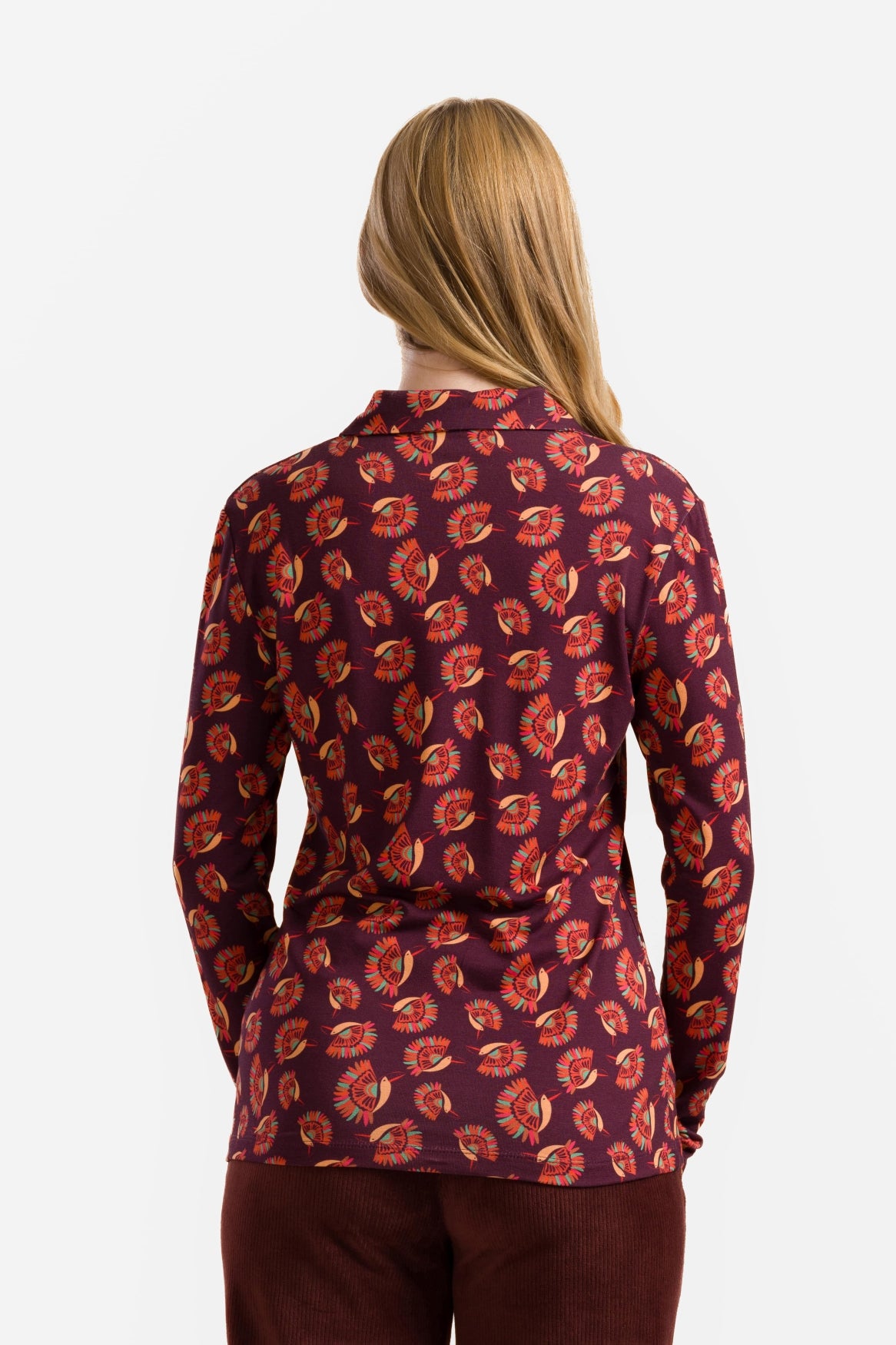 Bluse mit Bügeln | Paradiesvogel