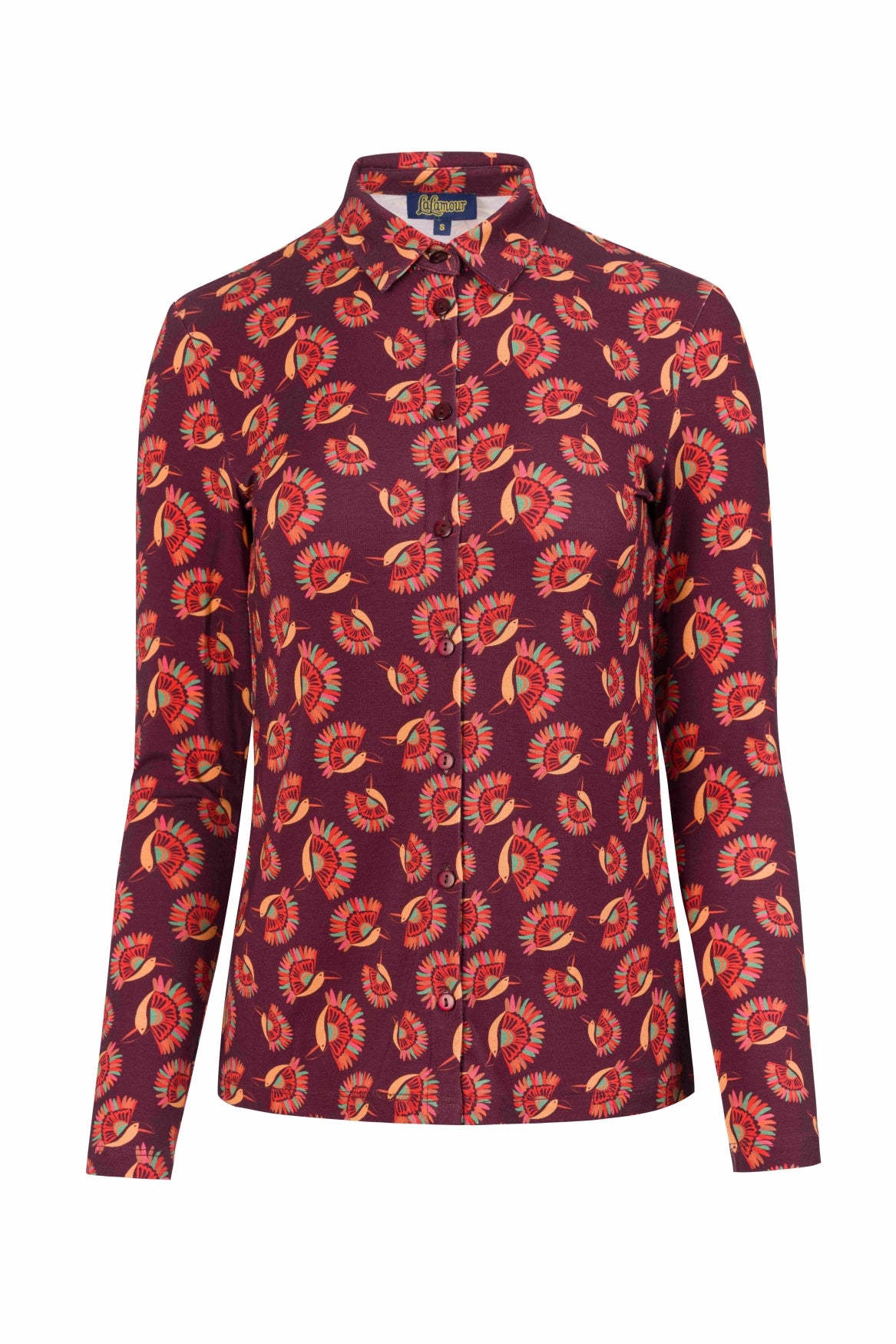 Bluse mit Bügeln | Paradiesvogel