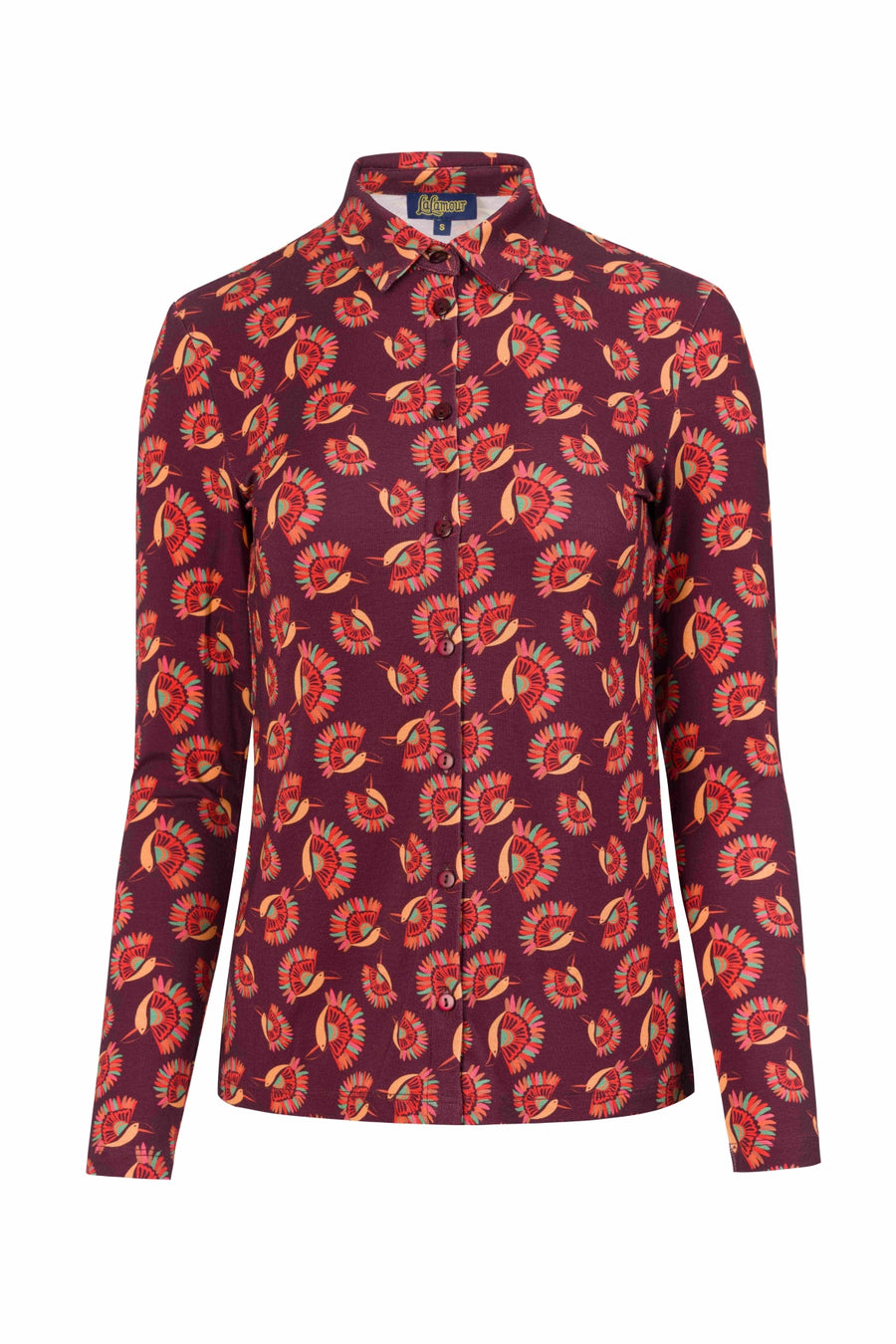 Bluse mit Bügeln | Paradiesvogel