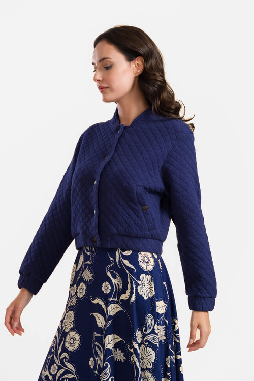 Billie-Jacke | Kapitone Blau