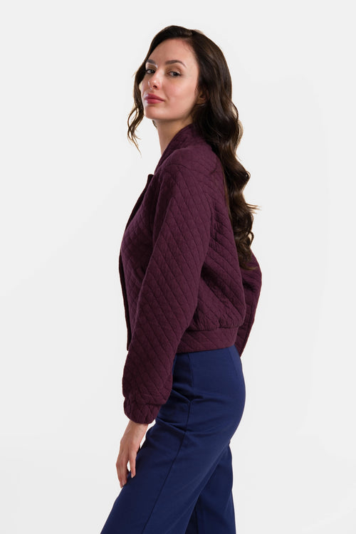 Billie Jacke | Kapitone Bordeaux
