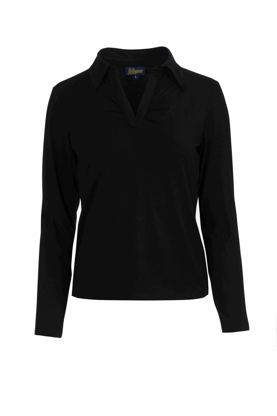 Suzy Langarmshirt | Ecovero Schwarz