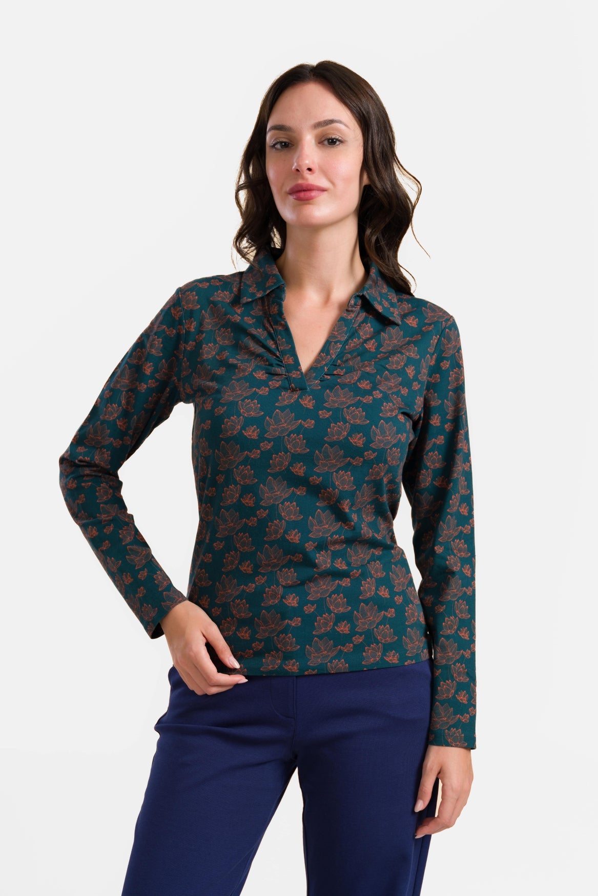 Suzy Langarmshirt | Lotus