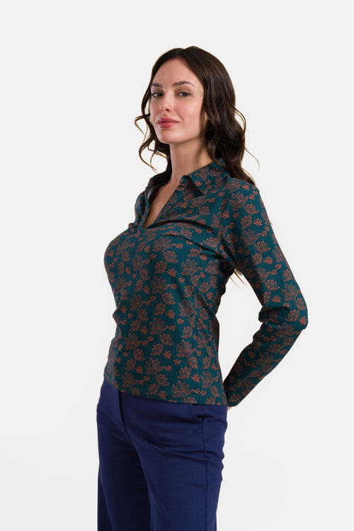 Suzy Langarmshirt | Lotus