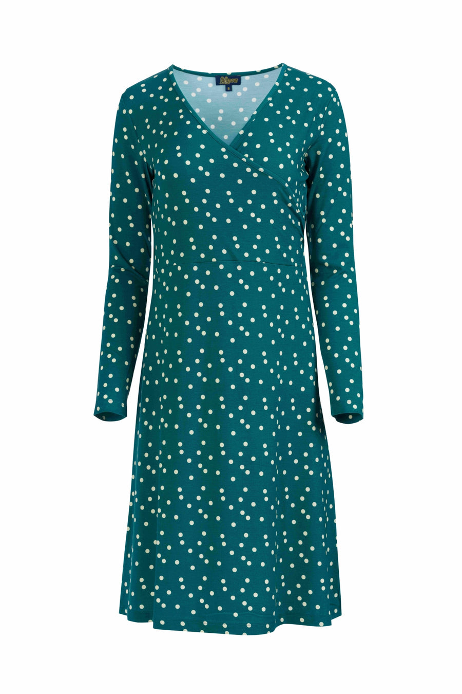 Chrissy Cross Kleid | Punkte