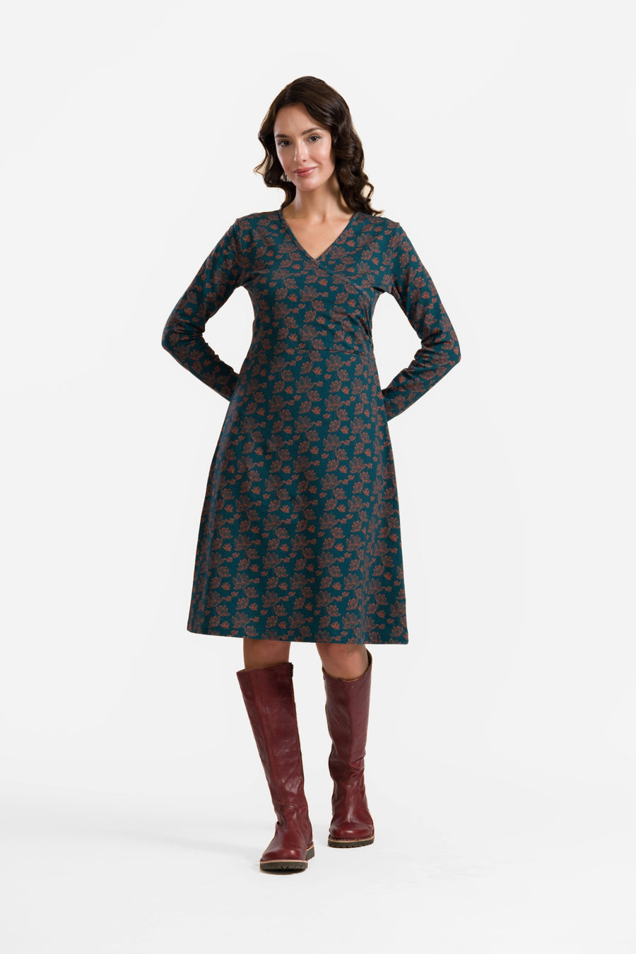 Chrissy Cross Kleid | Lotus