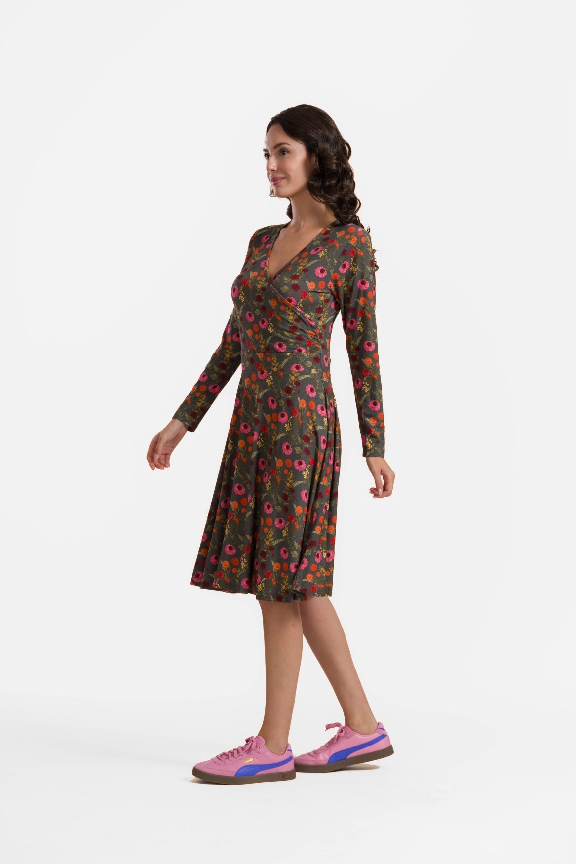 Gänseblümchenkleid | Wildes Winterfeld